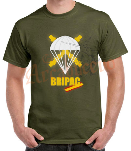 Camiseta BRIPAC escudo oficial.