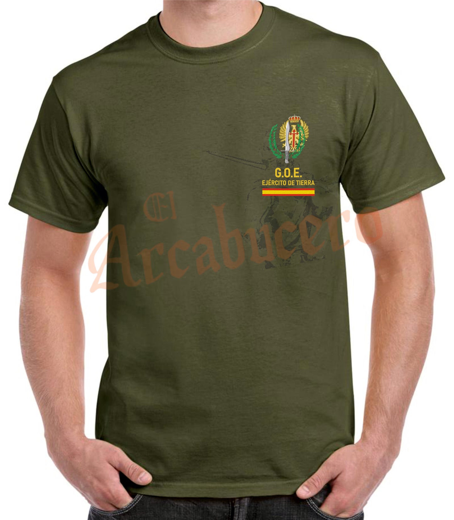 Camiseta G.O.E/E.T. escudo.