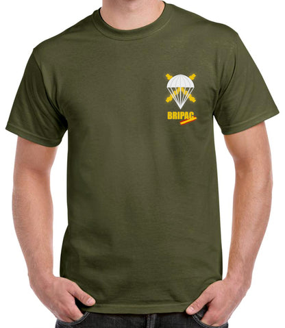 Camiseta BRIPAC escudo oficial.