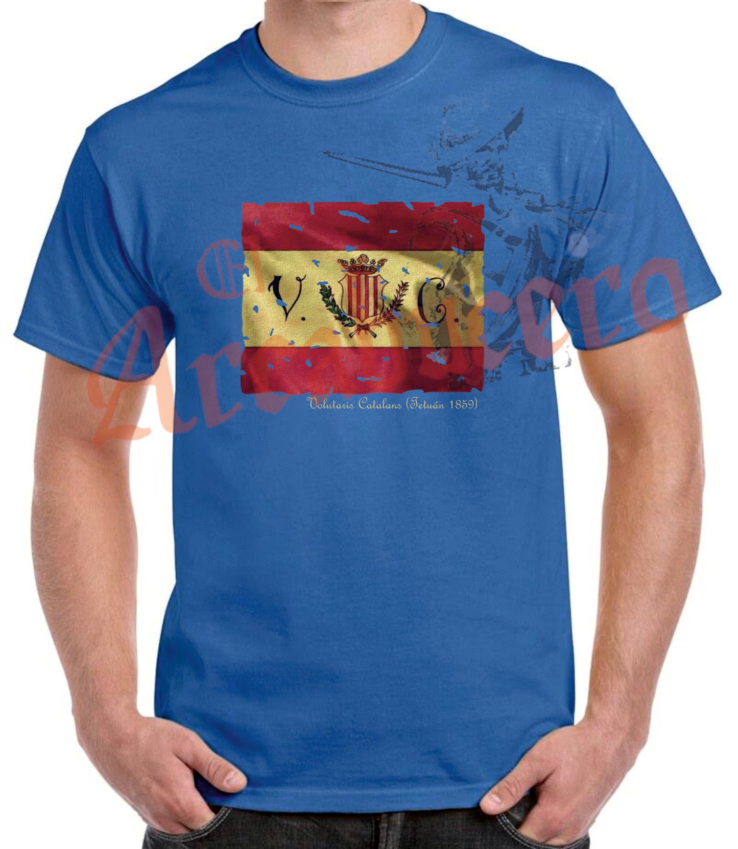 Camiseta Bandera Voluntaris Catalans.