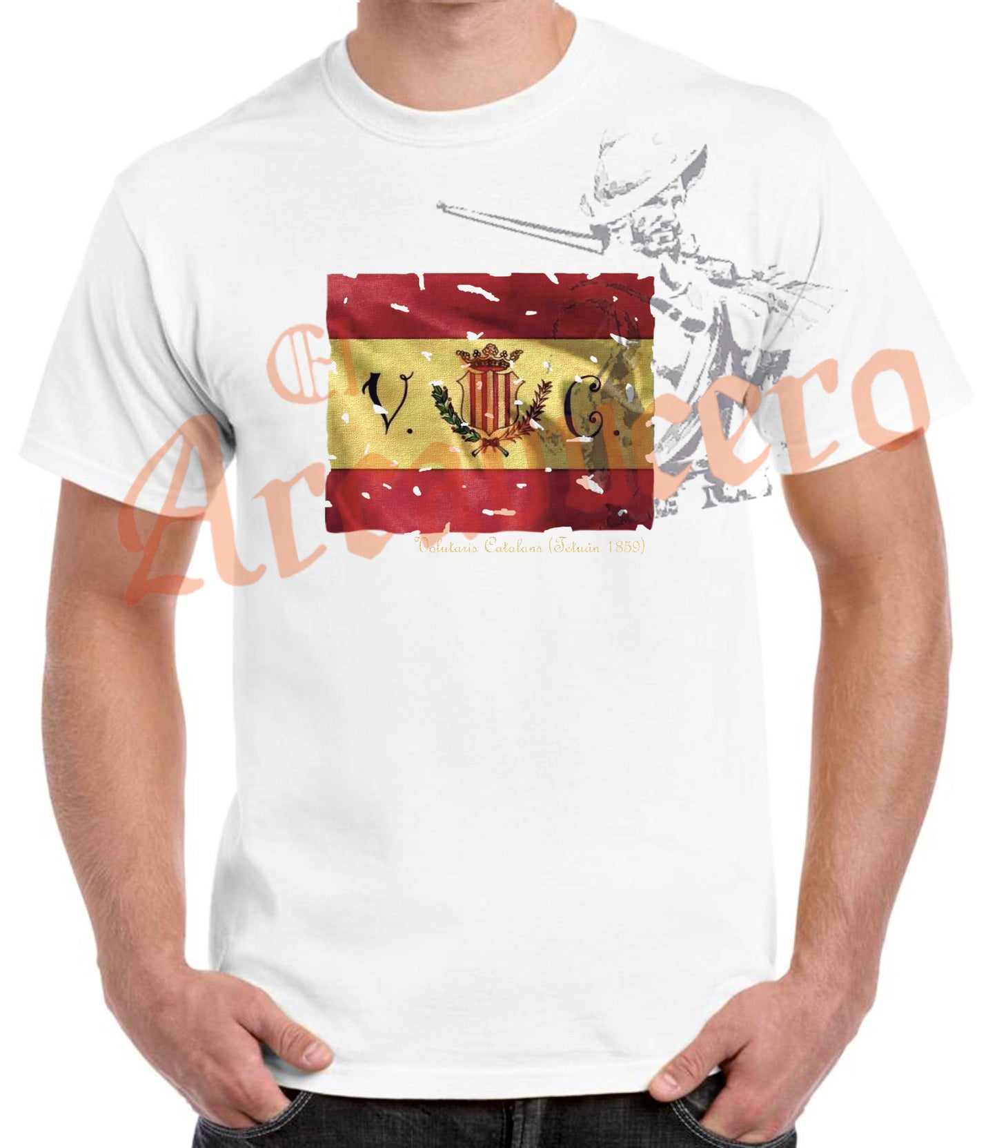 Camiseta Bandera Voluntaris Catalans.