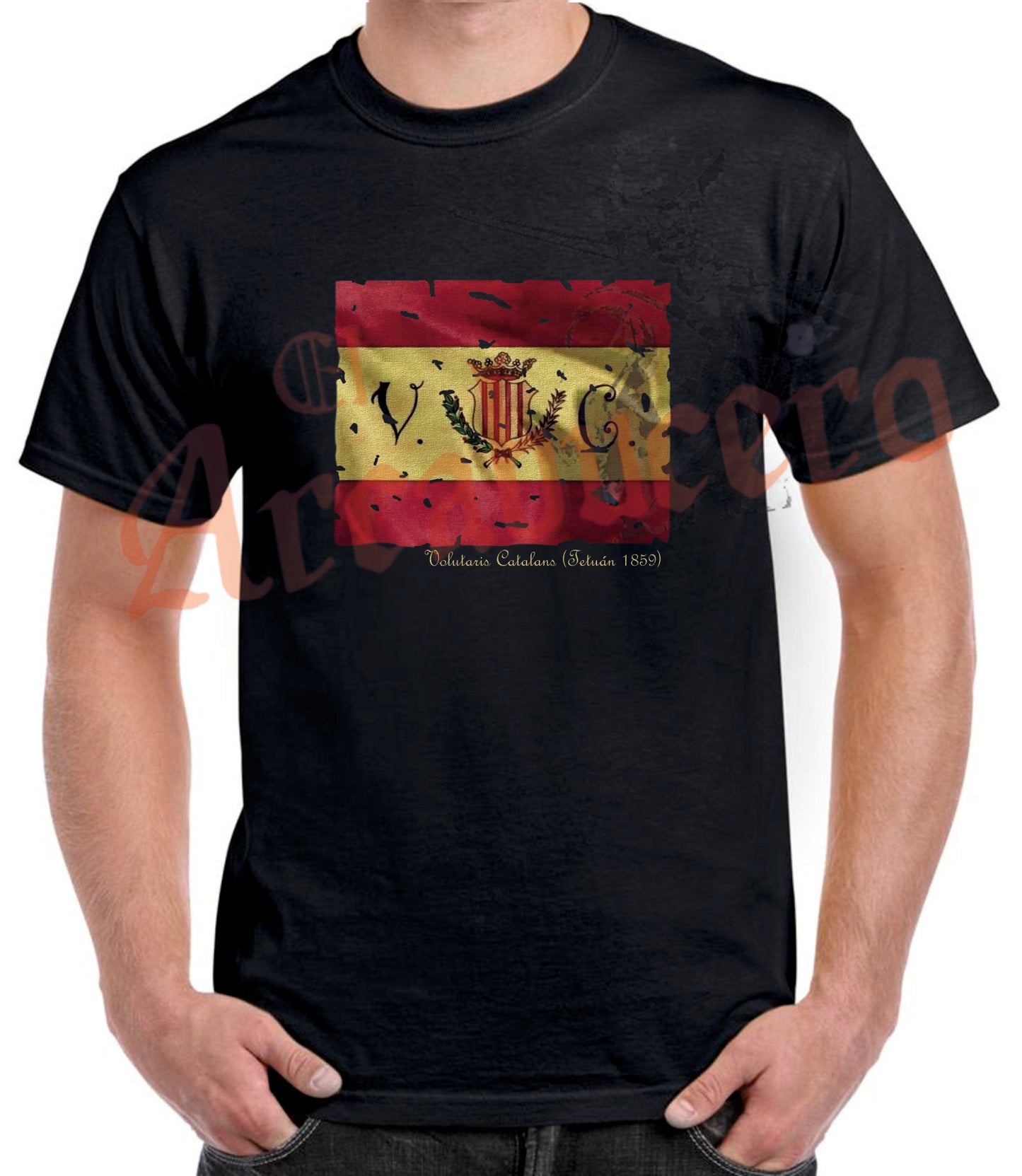 Camiseta Bandera Voluntaris Catalans.