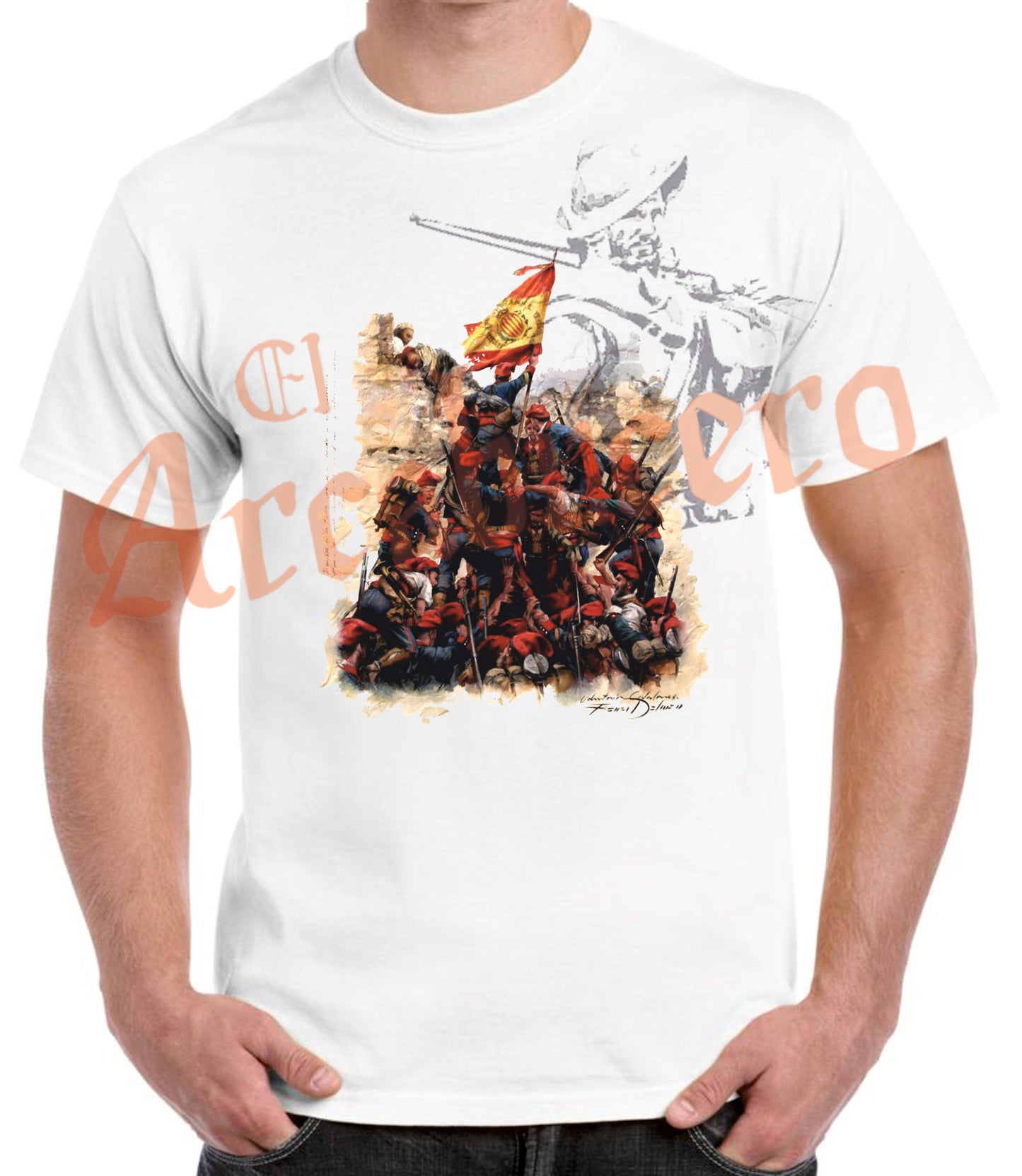 Camiseta Voluntaris Catalans castells.