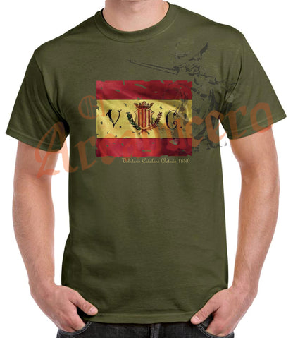 Camiseta Bandera Voluntaris Catalans.